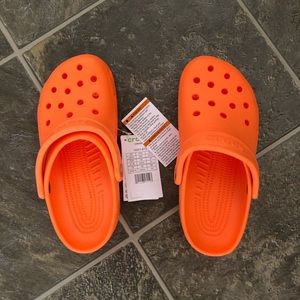 Orange Classic Crocs size M5/W7